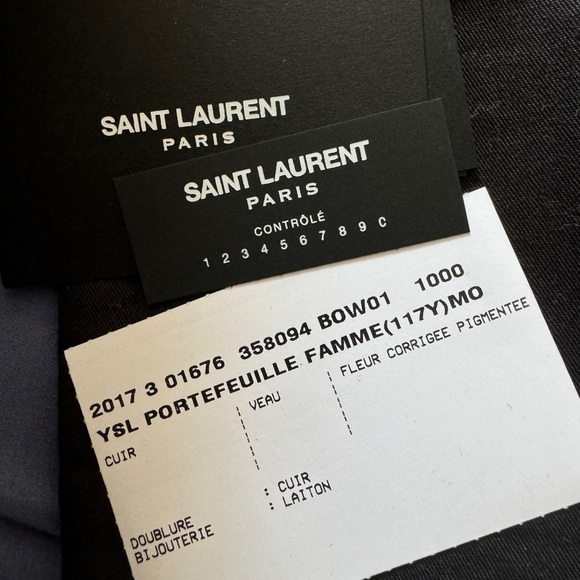 Authentic ysl wallet - Picture 11 of 11